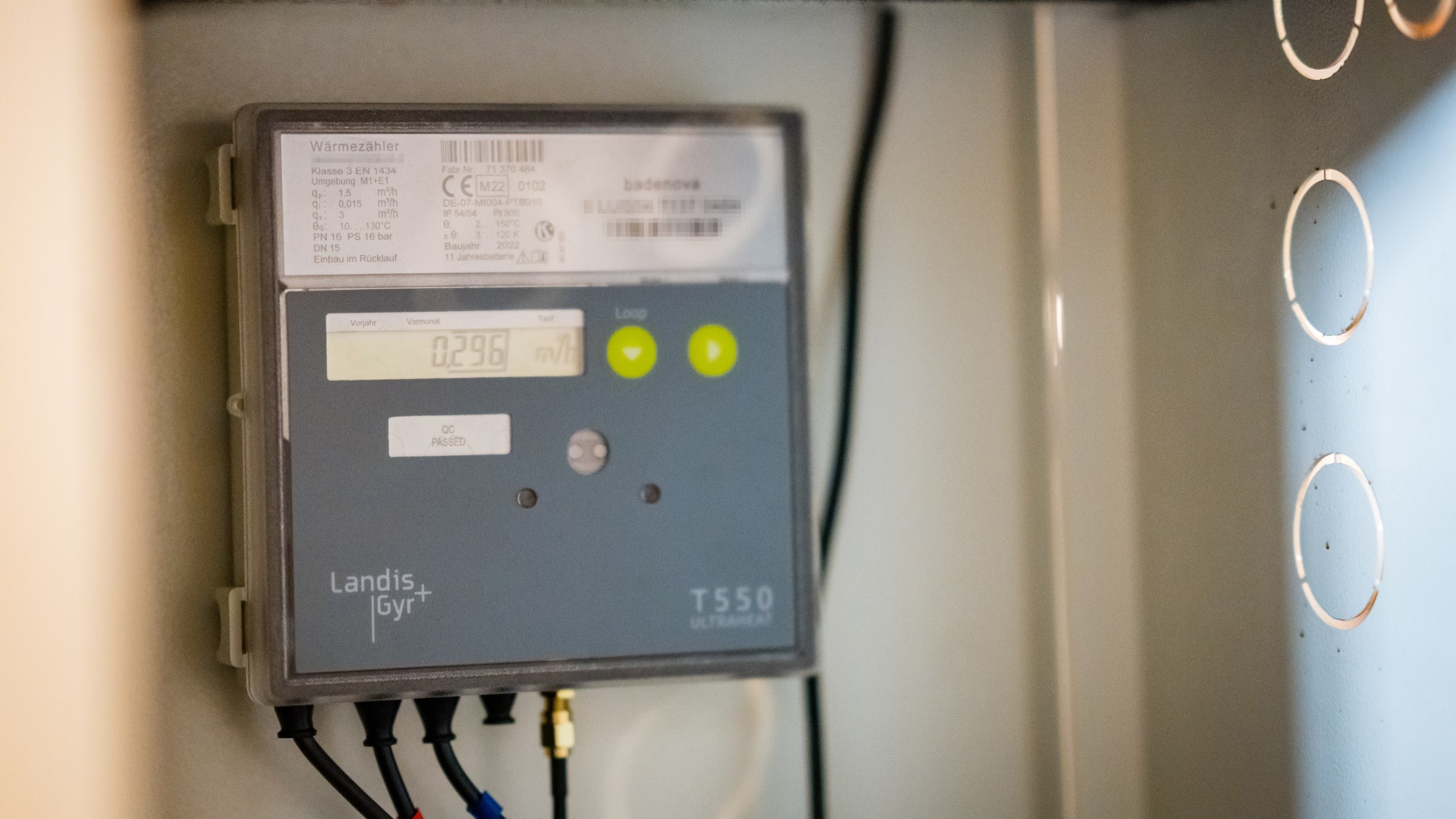 Fernauslesung Wärmemengenzähler