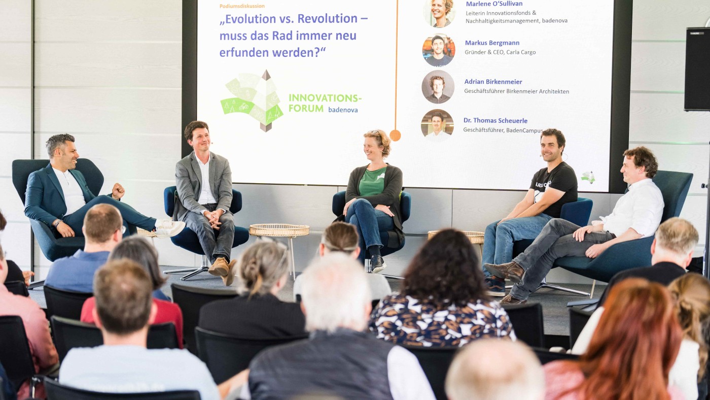 Evolution vs. Revolution – badenova veranstaltet erstes Innovationsforum
