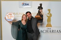Michaela und Björn Reiß bei der Preisverleihung in Hamburg