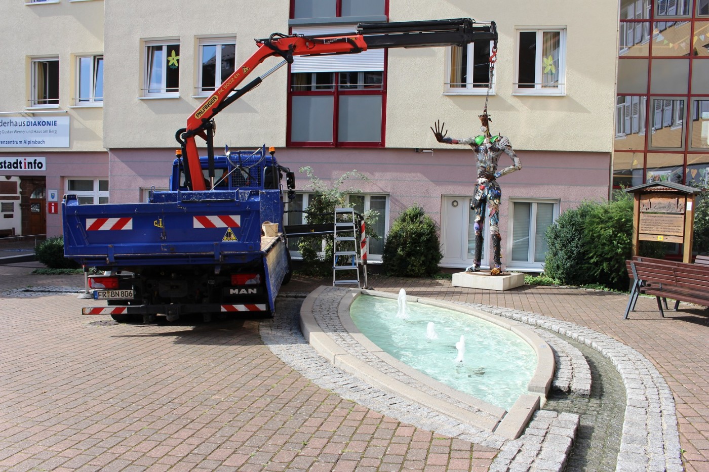 Der „Plastikmensch“ in Alpirsbach
